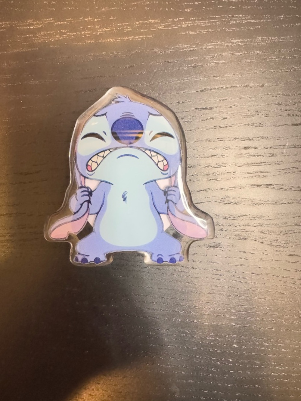 Disney Stitch getting mad inspired phone grip phone holder